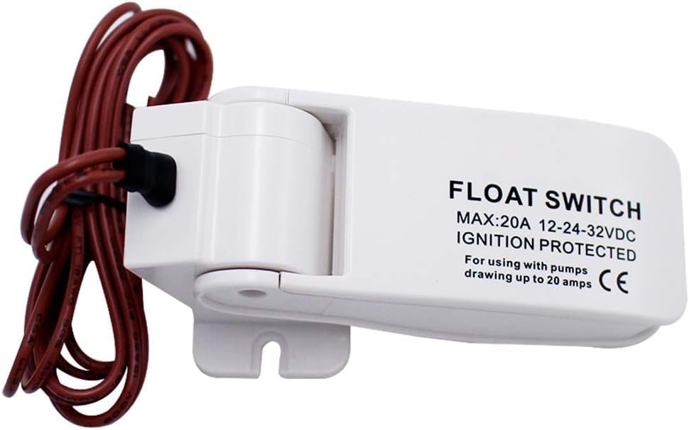 Interruptor flotador bomba sentina barco 12-32v automático