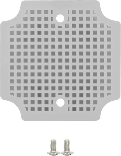 Placa montaje caja conexión plástico ABS 3.42x3.42pulg