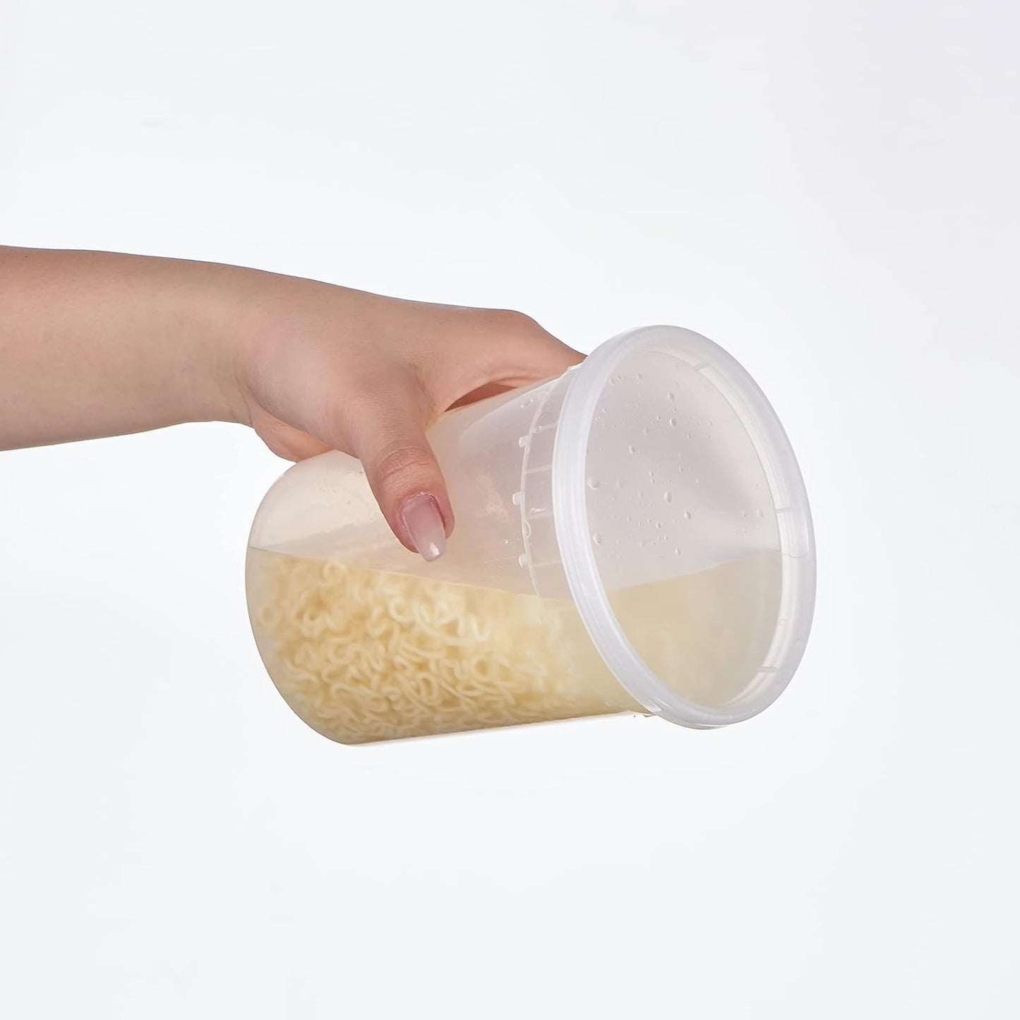 Contenedores plástico 32oz 240pzas sin BPA aptos microondas