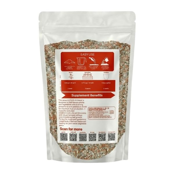 Fertilizante para plantas crecimiento raíces 5lb