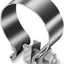 Abrazadera escape 3pulg acero inox 304 estrecha