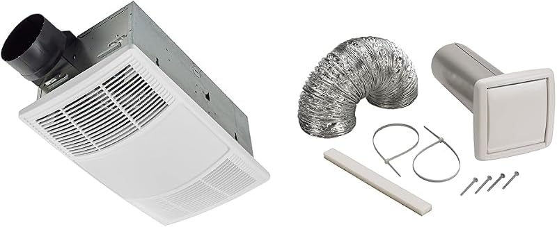 Extractor baño calentador luces LED 80 CFM NuTone WVK2A