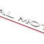 Adhesivo emblema motor dual Tesla Model 3/Y/S/X