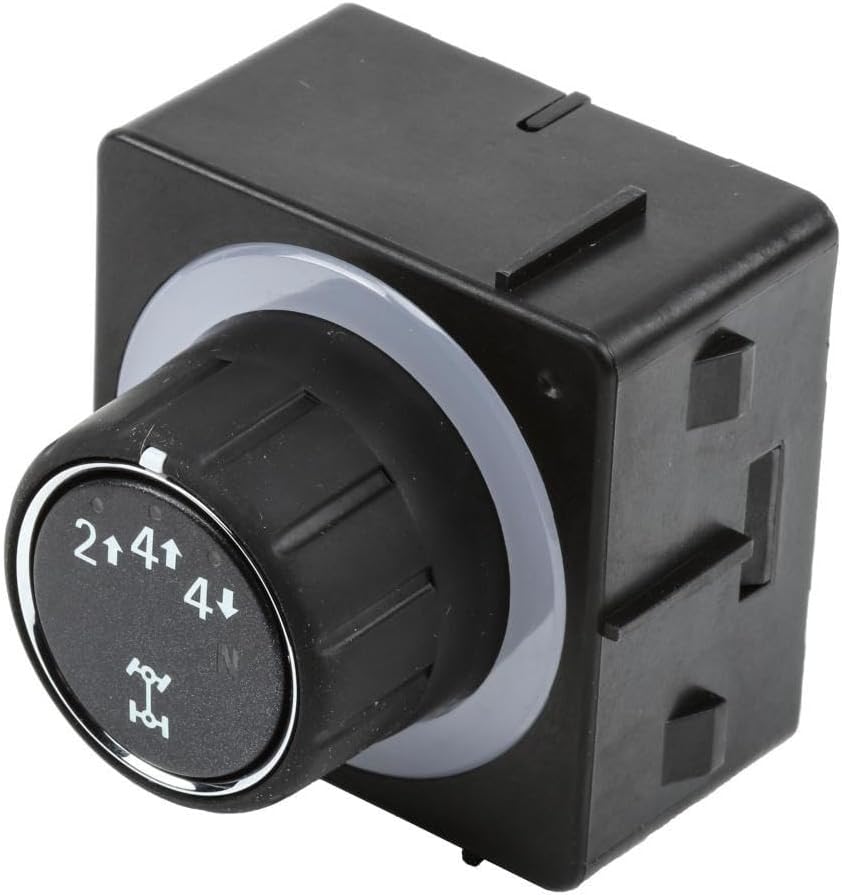 Interruptor selector caja transferencia carbono negro