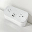 Estación carga mesa con enchufes y puertos USB