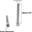 Tornillos M6 acero inox 15 pzas impresora 3D