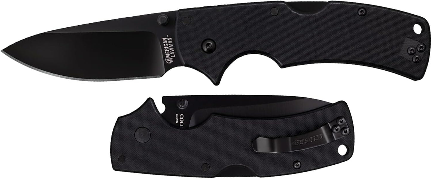 Cuchillo táctico plegable S35VN 3.5" mango G-10 bloqueo