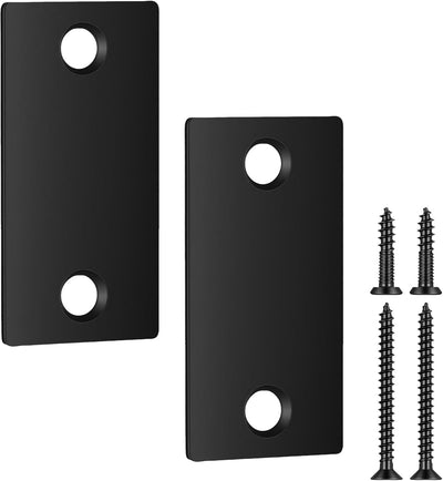 Set 2 Placas Llenado Puerta Acero Inox 1x2-1/4pulg