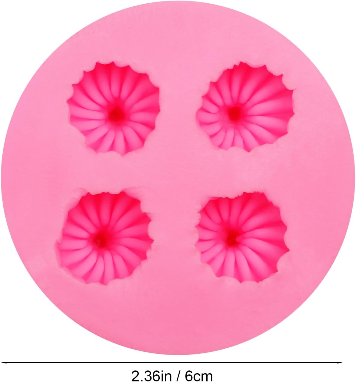 Moldes silicona chocolate 3D para fondant cupcakes y pasteles