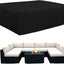 Funda 600D para muebles de patio impermeable 130x84x28