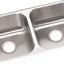 Fregadero Dayton DXUH3118 acero inox doble pila