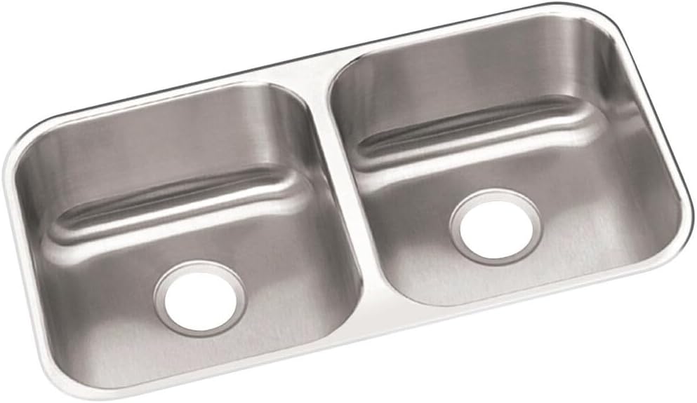 Fregadero Dayton DXUH3118 acero inox doble pila