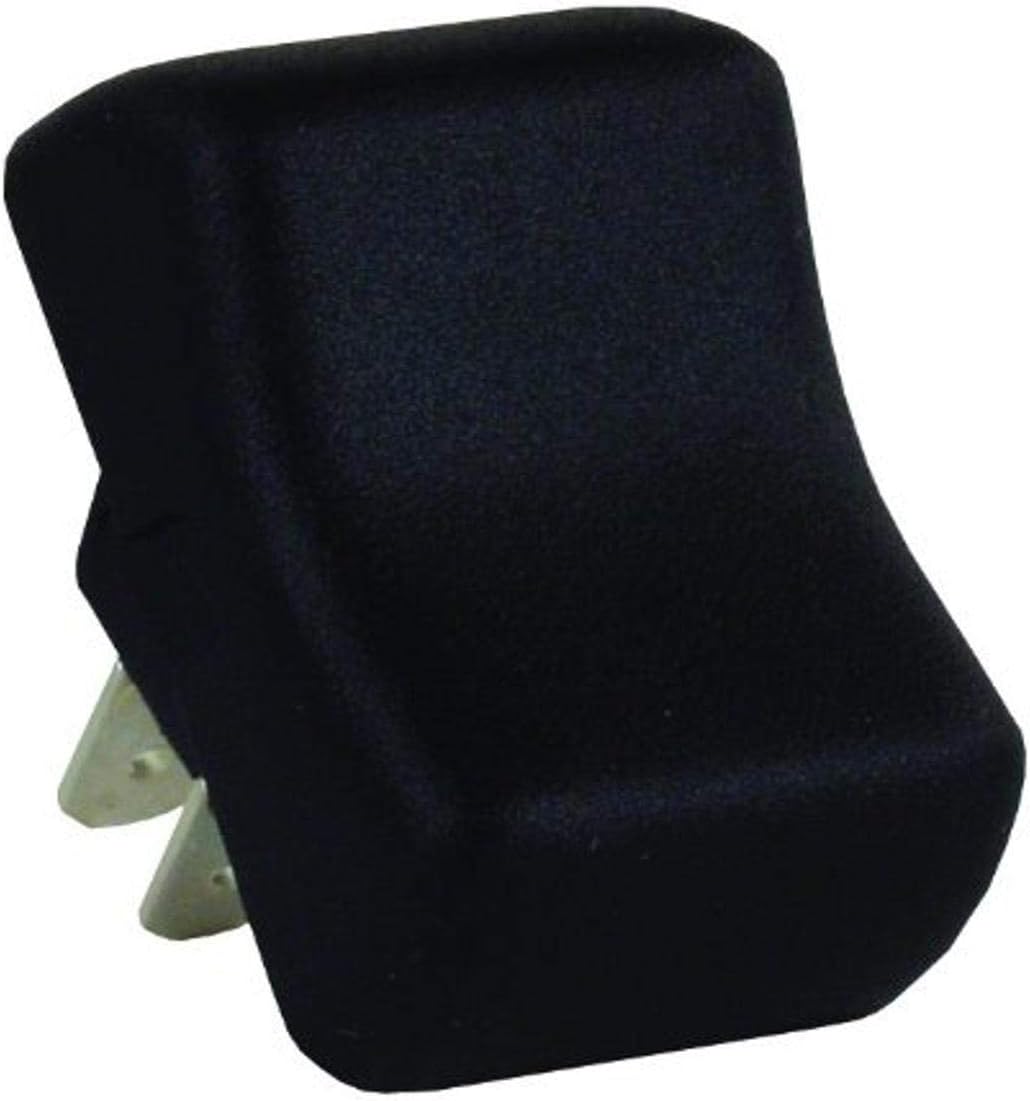 Interruptor SPST Negro 12255 para Uso en Hogar y Oficina