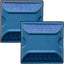 Marcador reflectante azul pavimento DOT pack 2