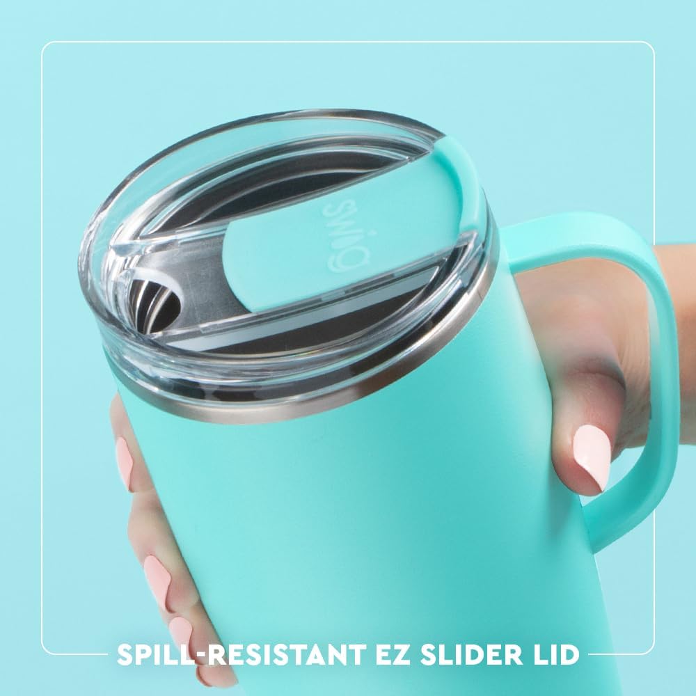 Taza viaje 22oz acero inox con asa y tapa