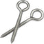 4 Pack Pernos Gancho Carga Pesada 400lb Acero Inox 304