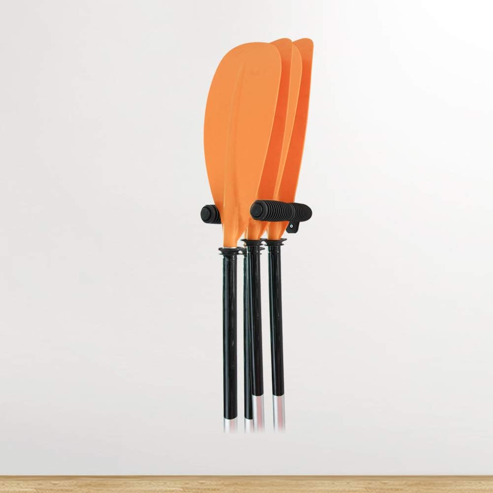 Soporte remo kayak perchas pared garaje