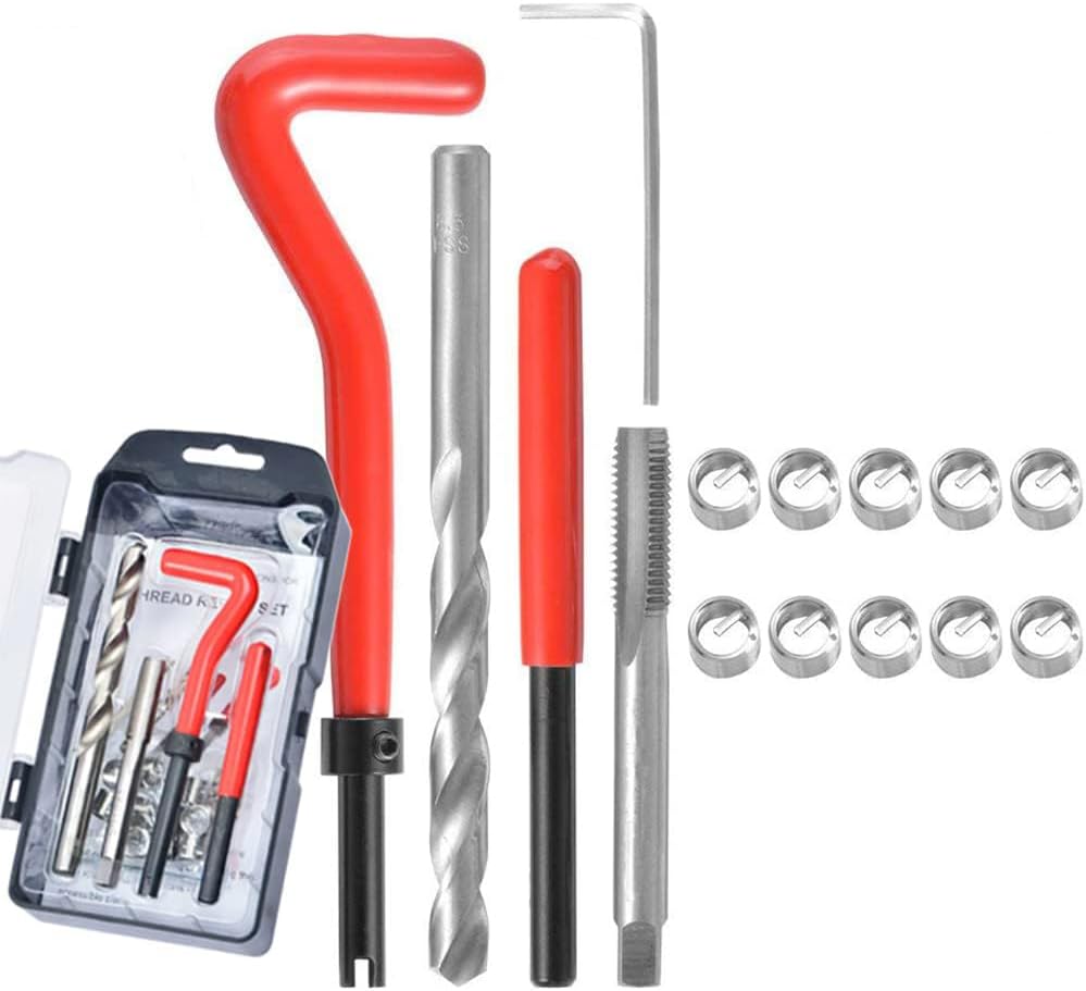 Kit reparación roscas SAE acero inox 3/8-16"