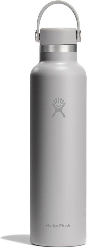 Botella agua acero inox aislada 24oz gris abedul