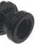 Perilla lámpara 1-3/8" cubierta decorativa retro negro