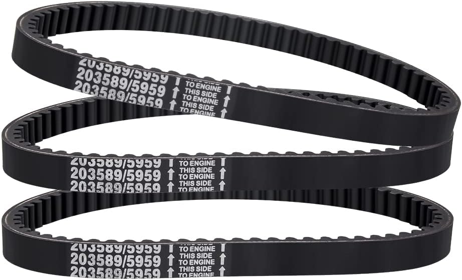 Correa convertidora par 30 Series Go Kart 3 pzas