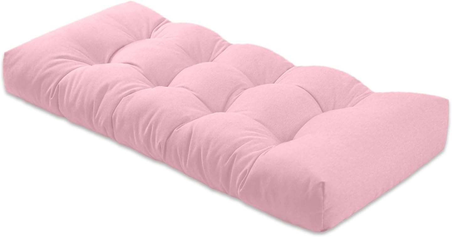 Cojín banco 54" lino impermeable espuma viscoelástica