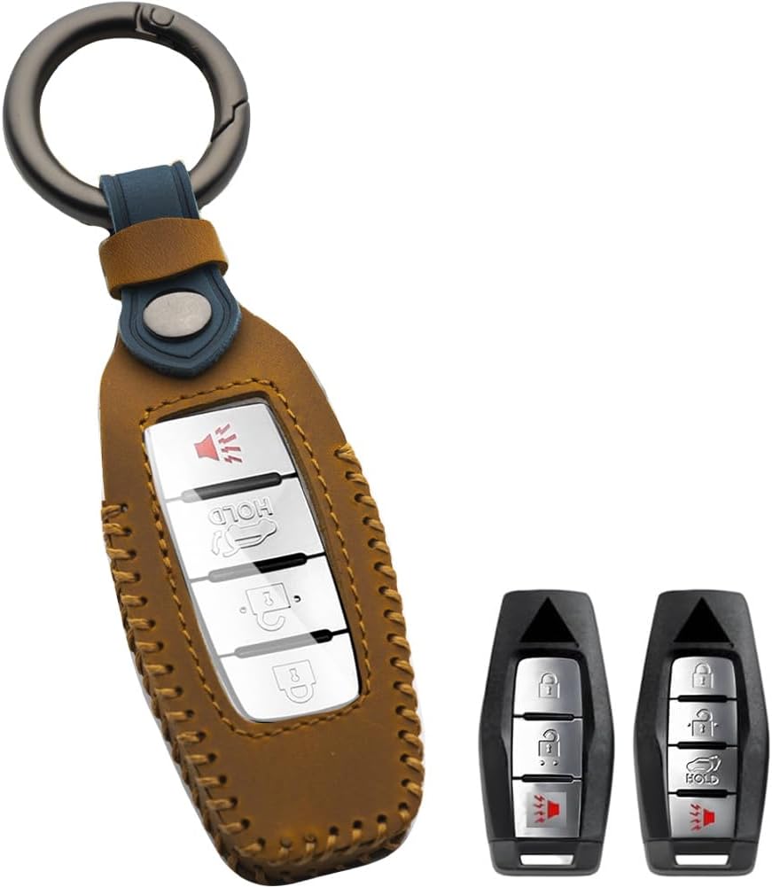 Funda llavero cuero Crazy Horse para llave Outlander
