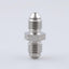 Adaptador manguera freno acero inox -3 an macho a M10x1.5