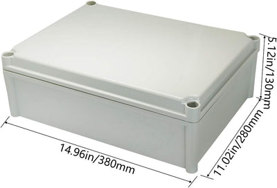 Caja conexiones plástico ABS IP67 impermeable
