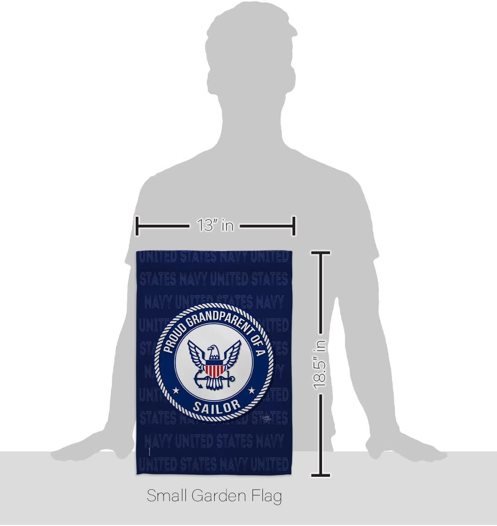 Bandera marinero USN Seabee azul marino para casa