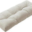 Cojín banco patio 42x18" antiderrap acolchado