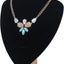 Soporte bambú para collar organiz. joyas estante negro
