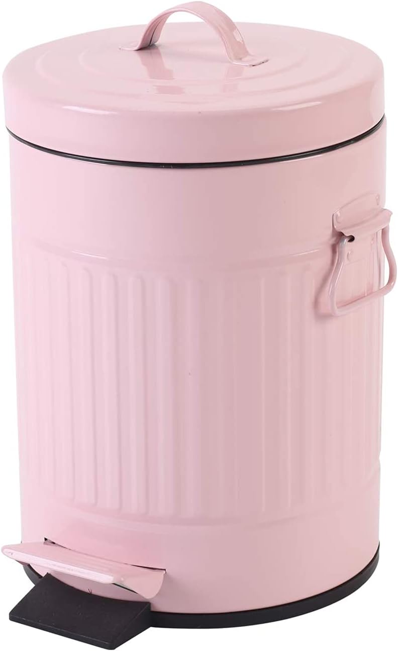 Cubo basura baño dormitorio tapa suave
