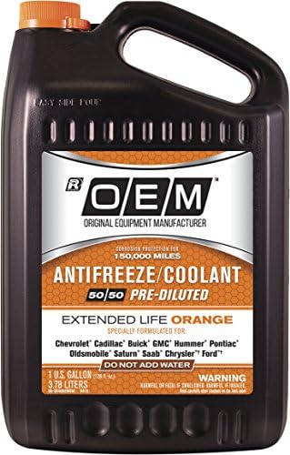 Recochem anticongelante 50/50 vida extendida naranja 1gal