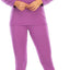 Ropa interior térmica mujer forro vellón invierno