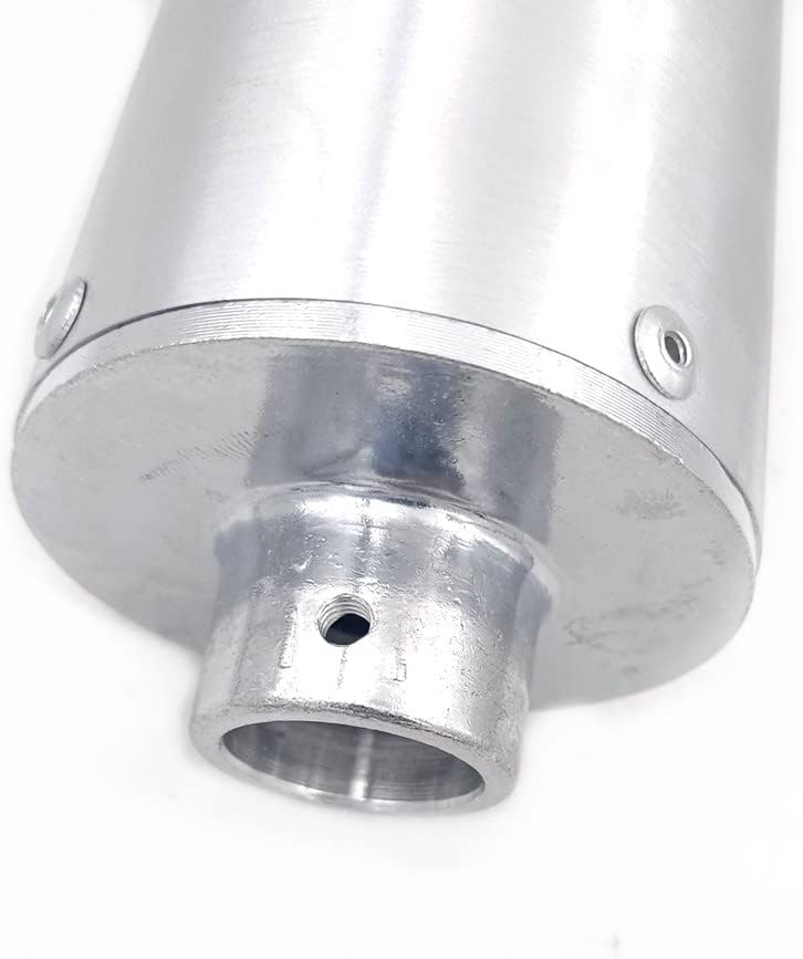 Silenciador escape plateado 1.102pulg para SSR CRF
