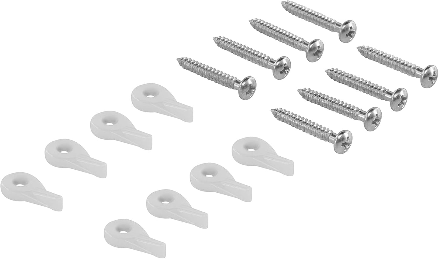 Botones giro marco pantalla 5/16" 8pzas