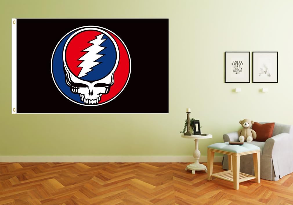 Bandera 3x5ft con ojales latón decoración garaje hombre