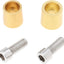 Conector batería M8 latón positivo/negativo abrazaderas