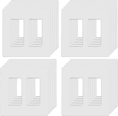 Placas pared decorativas 2 segmentos seguras para niños 20pzas