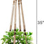 Colgador plantas macramé soporte decoración bohemia