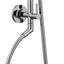 Barra deslizante ducha cromada con manguera TS3661NH