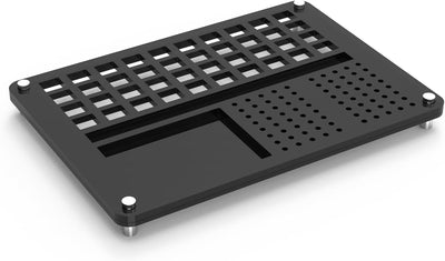 Estación lubricación acrílica 40 interruptores teclado negro