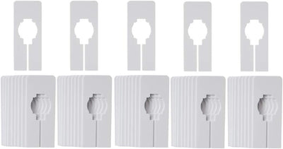 Kit 50 Divisores Ropa Blanca Rectangulares