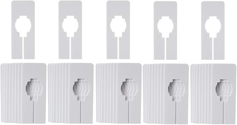 Kit 50 Divisores Ropa Blanca Rectangulares