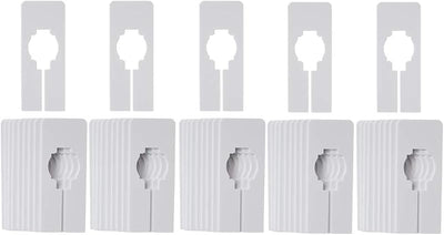 Kit 50 Divisores Ropa Blanca Rectangulares
