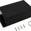 Caja conexiones impermeable IP65 plástico ABS negro