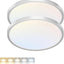 2 Luces LED Techo 7" 15W 5 Temp Color