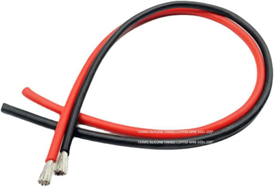 Alambre silicona 10awg 30pies cobre estañado coche