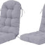 Set 2 Cojines Silla Patio 49x20" Color Gris Claro